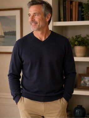 Chatham Road Men's V-Neck Sweater